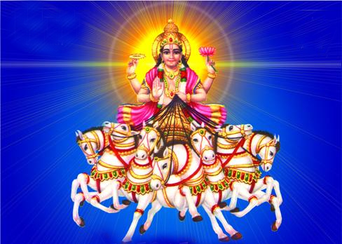 Aditya Hrydayam is a hymn associated with Sun God and was recited by the sage Agastya to Rama on the battlefield before fighting with Ravana.